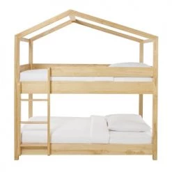 Maisons Du Monde Lits Enfant Lits Superposés Cabane 90x190 En Pin