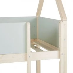 Maisons Du Monde Lits Enfant Lits Superposés Cabane Enfant 90x190 Beige Et Vert -Lits enfant Soldes lits superposes cabane enfant 90x190 beige et vert 1000 15 23 225605 6