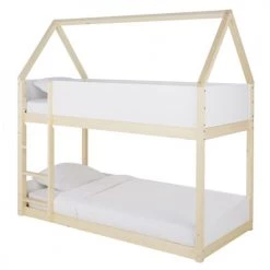 Maisons Du Monde Lits Enfant Lits Superposés Cabane Enfant Bicolore 90x190 -Lits enfant Soldes lits superposes cabane enfant bicolore 90x190 1000 5 40 215905 3