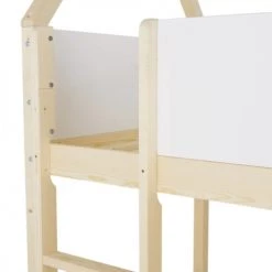 Maisons Du Monde Lits Enfant Lits Superposés Cabane Enfant Bicolore 90x190 -Lits enfant Soldes lits superposes cabane enfant bicolore 90x190 1000 5 40 215905 6