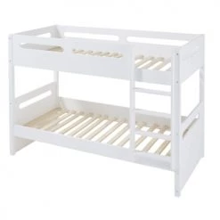 Maisons Du Monde Lits Enfant Lits Superposés Enfant 90x190 Blanc -Lits enfant Soldes lits superposes enfant 90x190 blanc 1000 13 4 193524 5