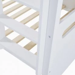 Maisons Du Monde Lits Enfant Lits Superposés Enfant 90x190 Blanc -Lits enfant Soldes lits superposes enfant 90x190 blanc 1000 13 4 193524 6