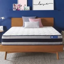 Actisom Matelas Bébé Et Enfant Matelas 90x190 Cm Ressorts Ensachés Et Mémoire De Forme -Lits enfant Soldes matelas 90x190 cm ressorts ensaches et memoire de forme 11