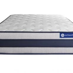 Actisom Matelas Bébé Et Enfant Matelas 90x190 Cm Ressorts Ensachés Et Mémoire De Forme