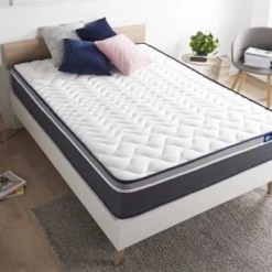 Actisom Matelas Bébé Et Enfant Matelas 90x200 Cm Latex Et Mémoire De Forme -Lits enfant Soldes matelas 90x200 cm latex et memoire de forme 4