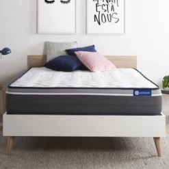 Actisom Matelas Bébé Et Enfant Matelas 90x200 Cm Latex Et Mémoire De Forme -Lits enfant Soldes matelas 90x200 cm latex et memoire de forme 5