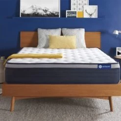 Actisom Matelas Bébé Et Enfant Matelas 90x200 Cm Ressorts Ensachés Et Mémoire De Forme -Lits enfant Soldes matelas 90x200 cm ressorts ensaches et memoire de forme 17