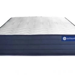 Actisom Matelas Bébé Et Enfant Matelas 90x200 Cm Ressorts Ensachés Et Mémoire De Forme