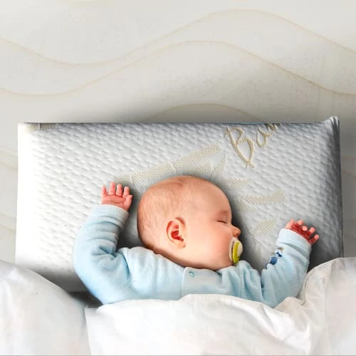 MINEA Couettes Et Oreillers Bébé Et Enfant Oreiller 26x50 26x50 Mémoire De Forme 2 MINEA Couettes Et Oreillers Bébé Et Enfant Oreiller 26x50 26x50 Mémoire De Forme – Image 2