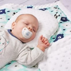 Sevira Kids Couettes Et Oreillers Bébé Et Enfant Oreiller Bébé Anti Tête Plate - FLORE -Lits enfant Soldes oreiller bebe anti tete plate flore 5