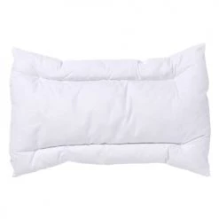 Bleu Câlin Couettes Et Oreillers Bébé Et Enfant Oreiller Plat Anti-acariens Pour Bébé 40x60cm