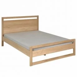 ID Kids Lits Enfant Pack Lit Avec Matelas 120x190 Cm Bois Massif