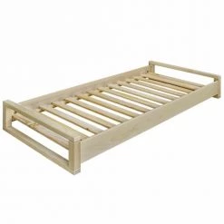 ID Kids Lits Enfant Pack Lit Empilable Avec Matelas 90x190 Cm Bois Massif Bois -Lits enfant Soldes pack lit empilable avec matelas 90x190 cm bois massif bois 2