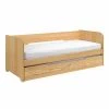 ID Kids Lits Enfant Pack Lit Gigogne Avec 2 Matelas 80x190 Cm Bois Massif