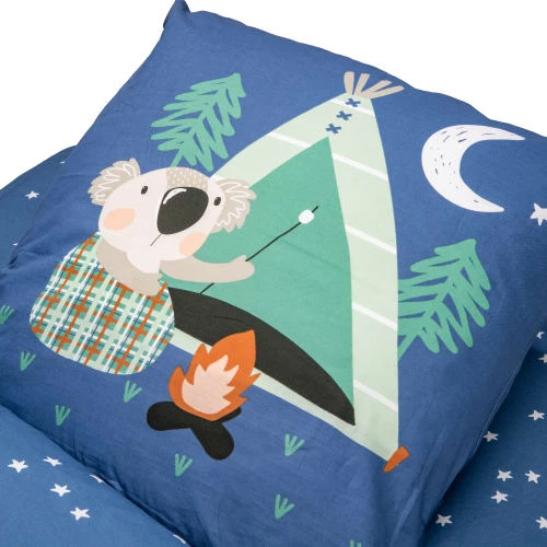 Bleu Câlin Couettes Et Oreillers Bébé Et Enfant Set De Couchage Prêt à Dormir Avec Couette Motif Koala 90x190cm 3 Bleu Câlin Couettes Et Oreillers Bébé Et Enfant Set De Couchage Prêt à Dormir Avec Couette Motif Koala 90x190cm – Image 3